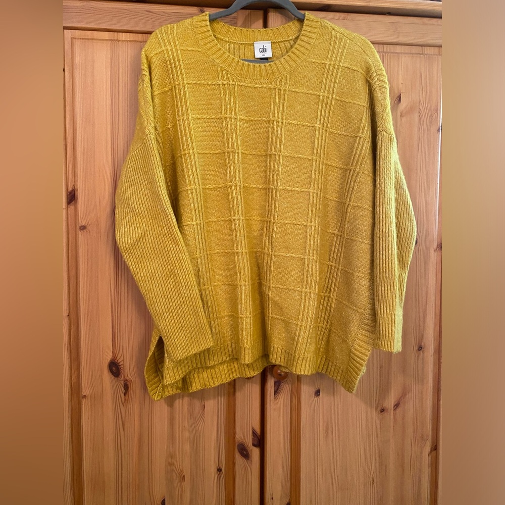 Cabi Sweater, Mustard, Medium